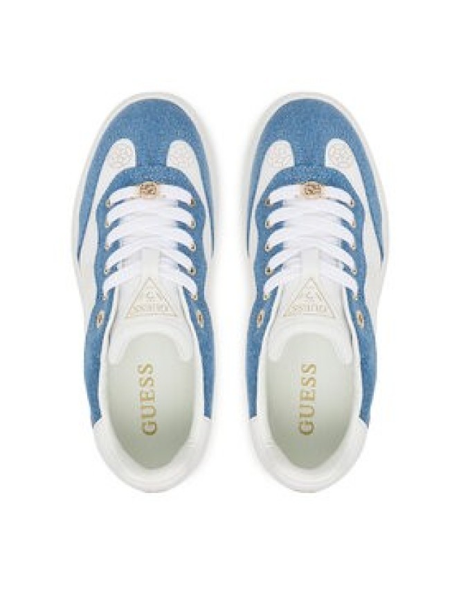 Guess Sneakersy FLPSW4 DEN12 Biały