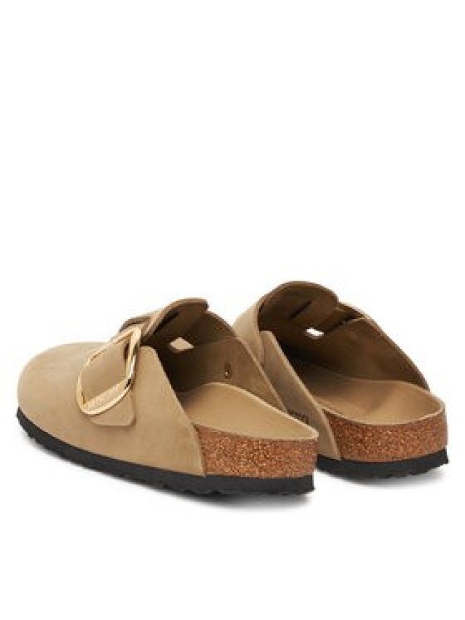 Birkenstock Klapki Boston Big Buckle Hex 1030425 Brązowy
