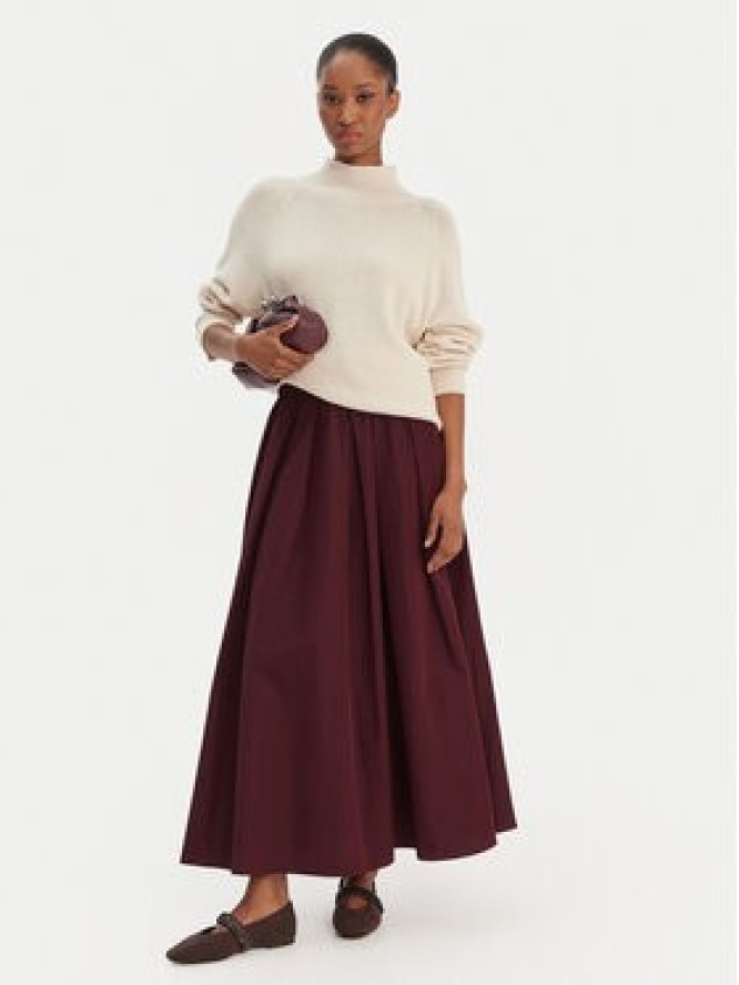Weekend Max Mara Spódnica trapezowa Curvato 2615101051 Bordowy Regular Fit