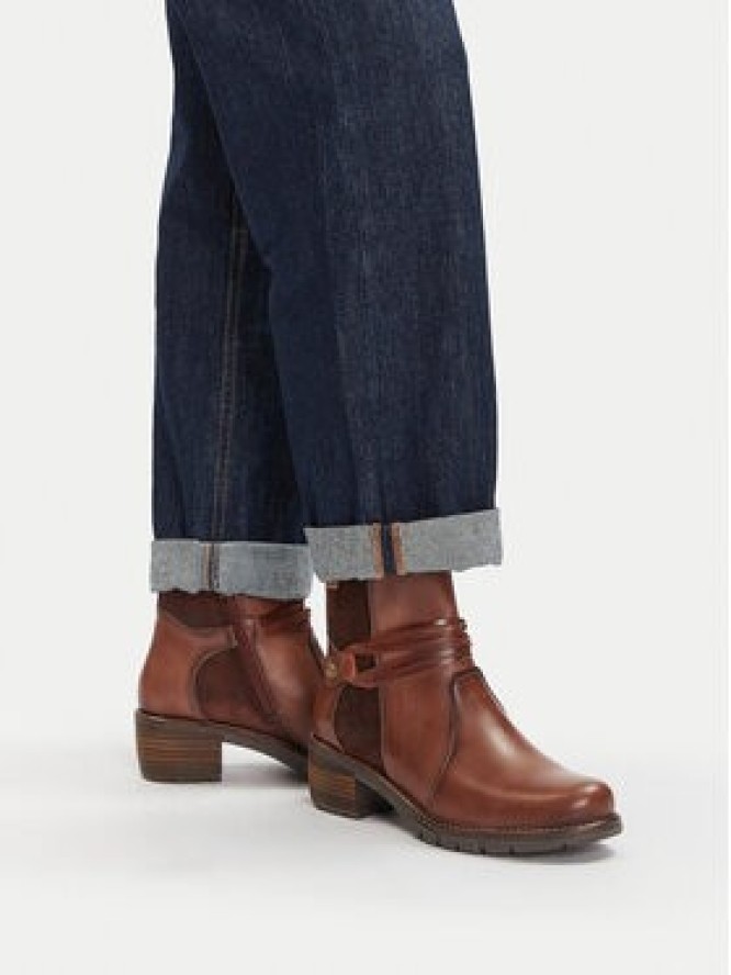 Pikolinos Botki W1T-8906C2 Brązowy