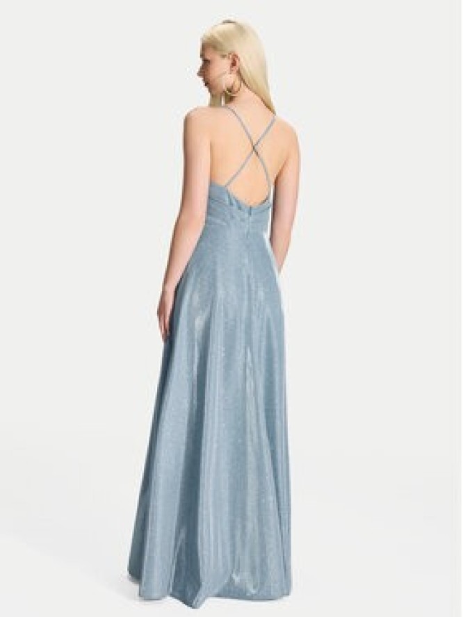 Hey Kyla Sukienka wieczorowa 5AK044HK Błękitny Regular Fit