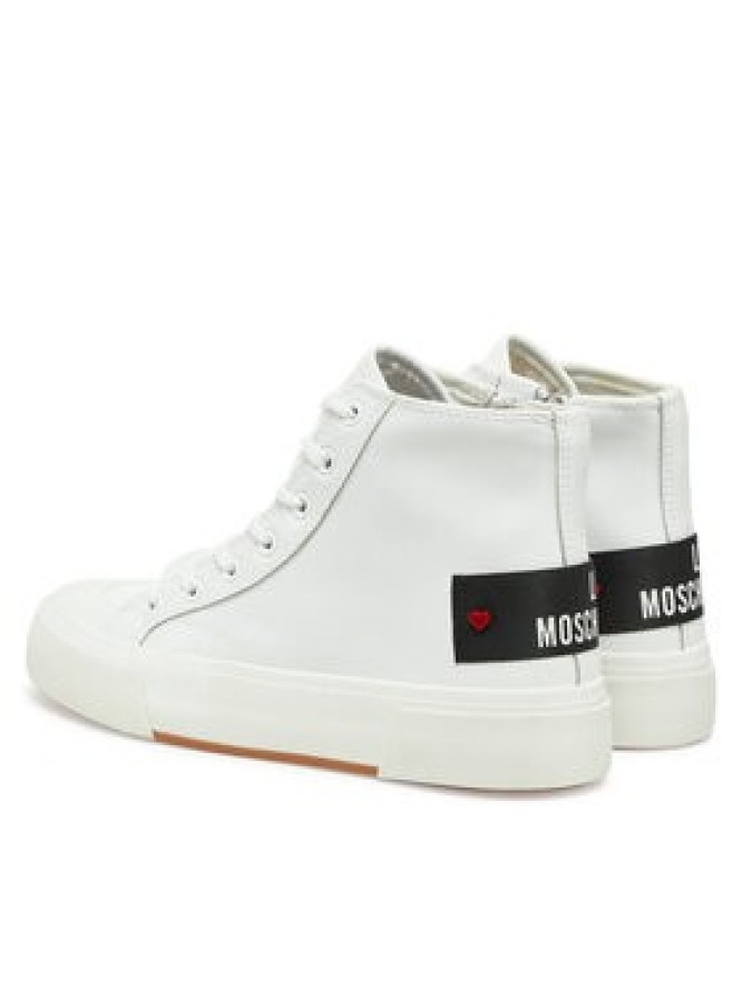LOVE MOSCHINO Trampki JA15022G1MIA0100 Biały