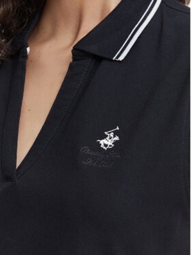 Beverly Hills Polo Club Polo P-SS26W-P0022 Granatowy Regular Fit