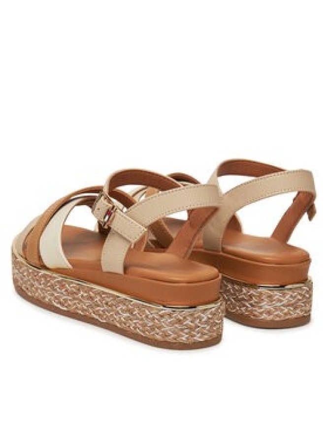 Tommy Hilfiger Espadryle T3A2-33790-0371 S Beżowy
