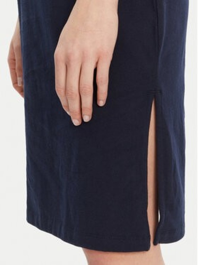Lacoste Sukienka codzienna EF9988 Granatowy Slim Fit