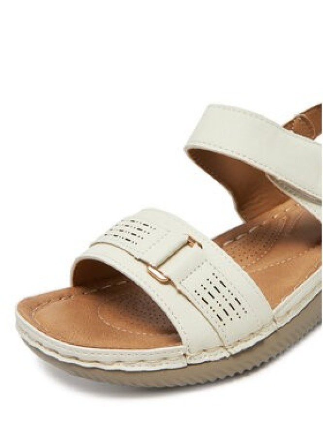 Clara Barson Sandały WYL05010-09 Écru