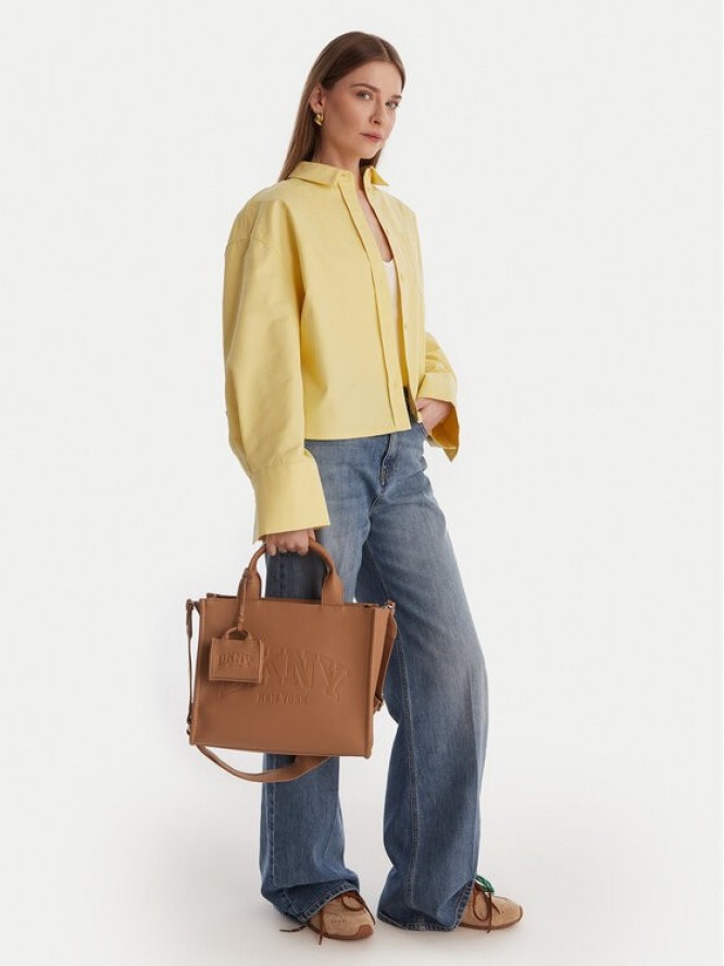 DKNY Torebka R53AAR57 Brązowy