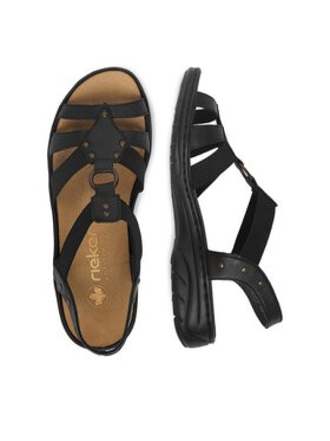 Rieker Sandały CEO-64574-00 Czarny