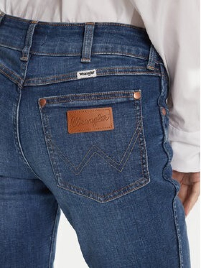 Wrangler Jeansy Bold 112371207 Granatowy Bootcut Fit