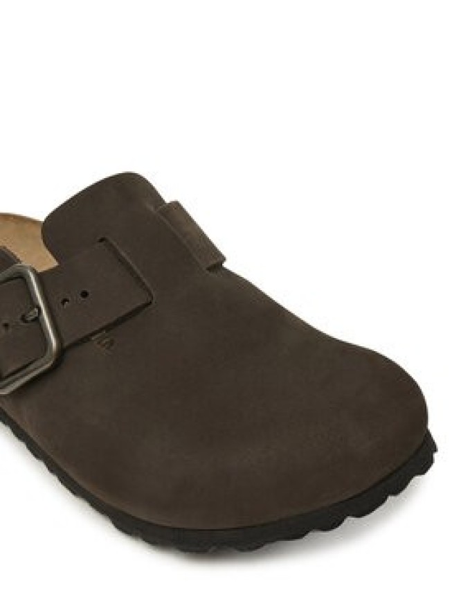 Birkenstock Klapki Boston Wire Buckle 1032762 Brązowy ciemny