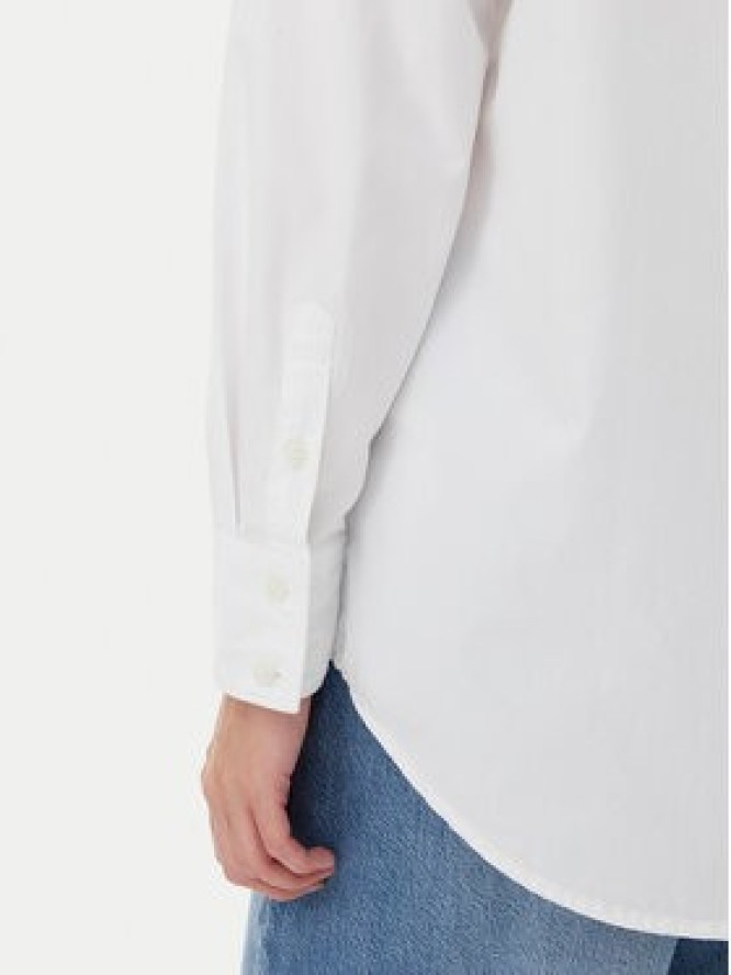 Guess Jeans Koszula W4YH22 WGCF1 Biały Relaxed Fit