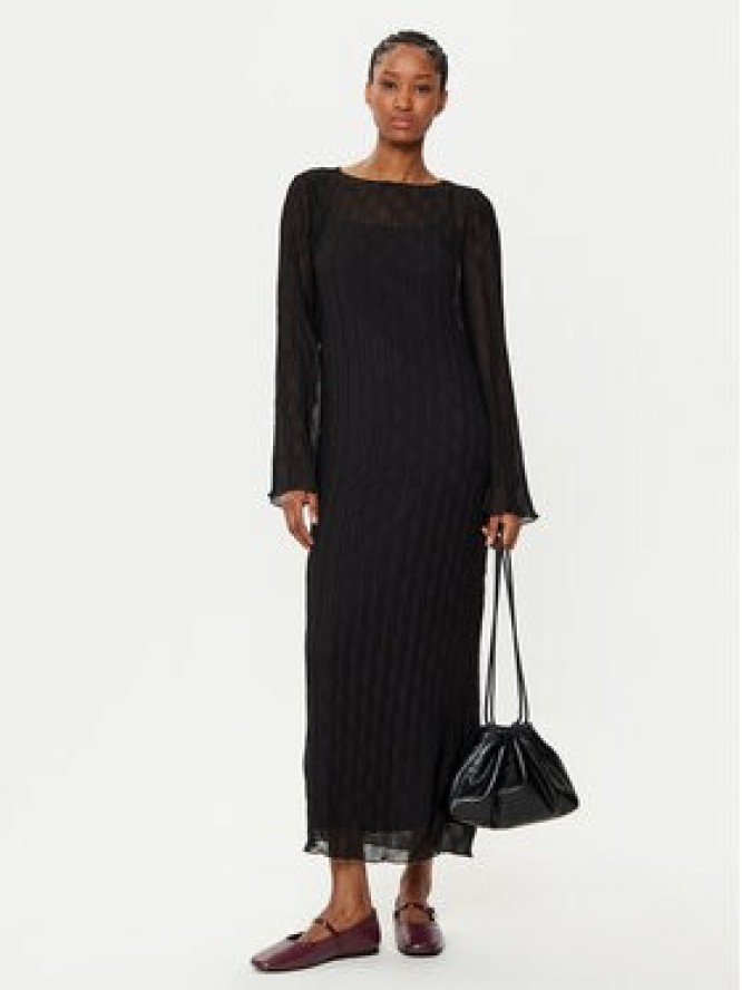 Gina Tricot Sukienka codzienna 24475 Czarny Loose Fit