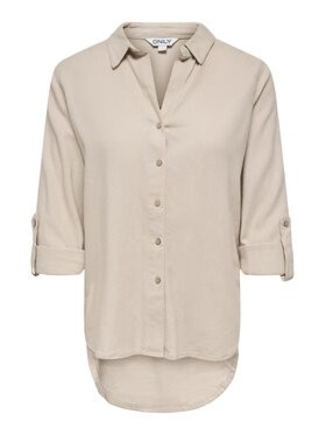 ONLY Koszula Goa 15363991 Beżowy Loose Fit