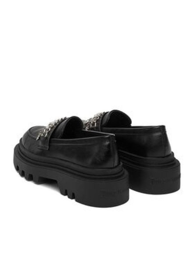 Juicy Couture Loafersy CEO-HY63020S-6A Czarny