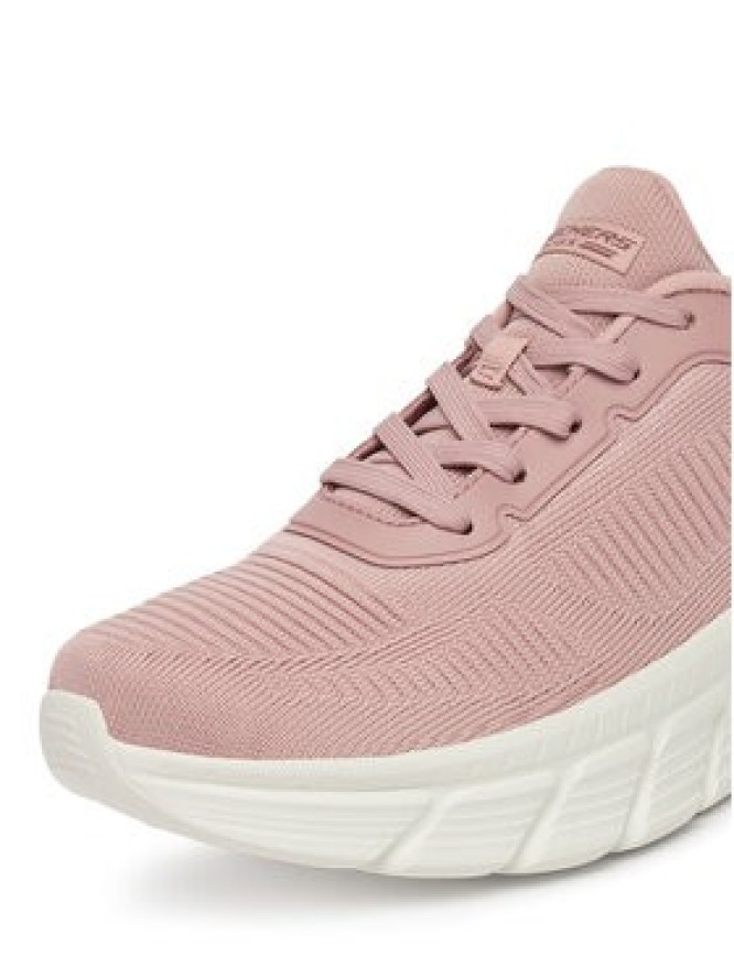 Skechers Sneakersy BOBS B FLEX HI 117385 BLSH Różowy