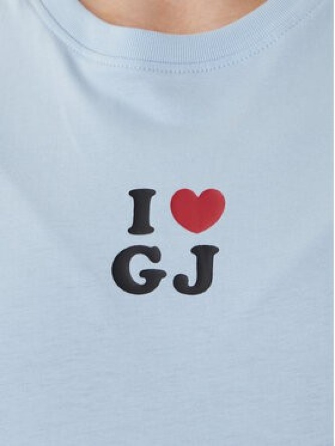 Guess Jeans T-Shirt W6GI45 K8HM0 Błękitny Regular Fit