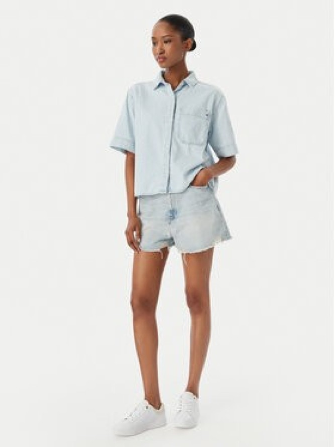 Tommy Hilfiger Koszula jeansowa WW0WW49573 Niebieski Relaxed Fit