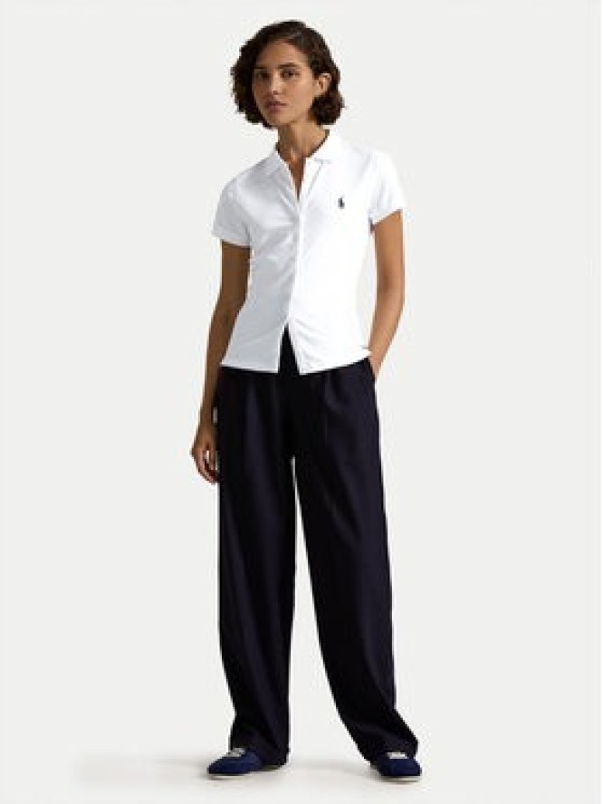 Polo Ralph Lauren Koszula 211939272002 Biały Slim Fit