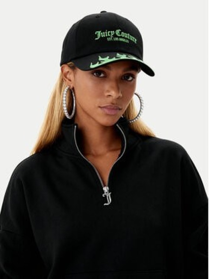 Juicy Couture Czapka z daszkiem Flame JCAWH125714 Czarny