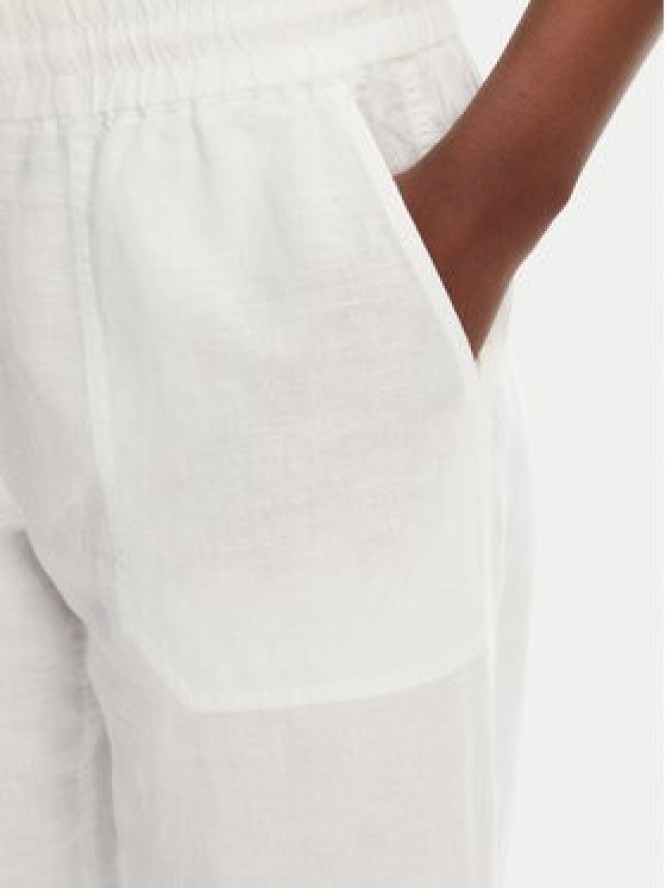 Olsen Spodnie materiałowe 14002404 Biały Regular Fit