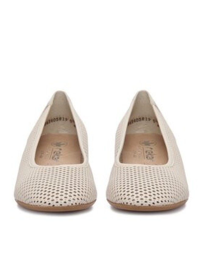 Rieker Czółenka CEO-43459-60 Beżowy jasny