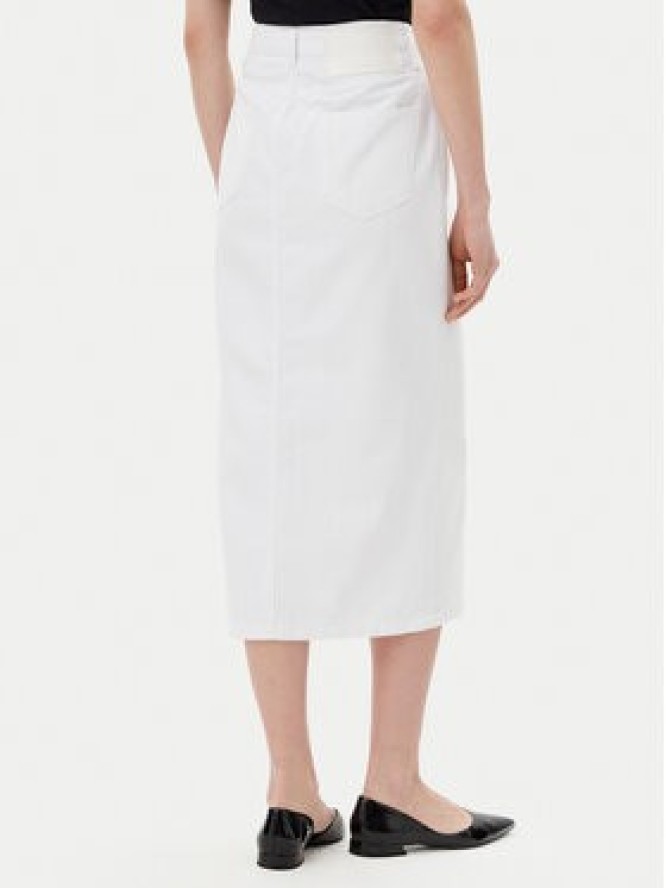 KARL LAGERFELD Spódnica jeansowa A2W12020 Biały Regular Fit