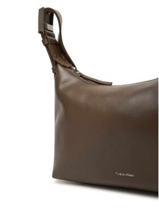 Calvin Klein Torebka Hardware Strap Medium Crossbody K60K613028 Brązowy