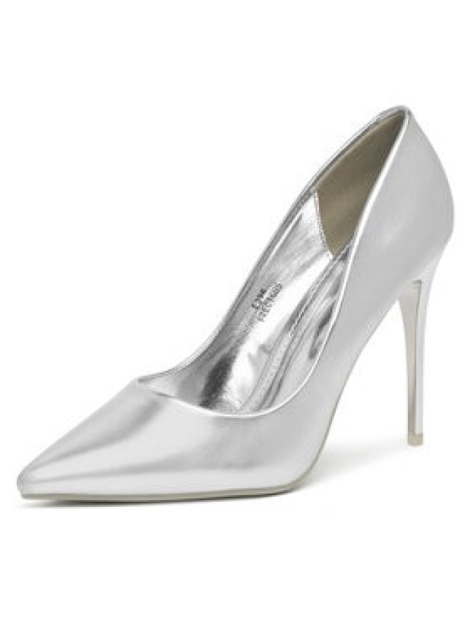 DeeZee Szpilki E396 Srebrny