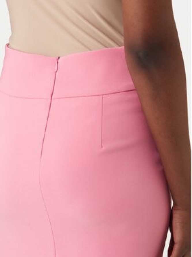 Rinascimento Spódnica ołówkowa CFC0128651003 Różowy Slim Fit