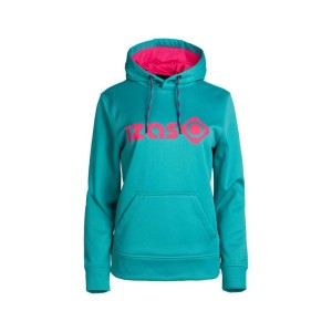 Bluza damska DUERO W V4 z regulowanym kapturem, logo i kieszenią z przodu