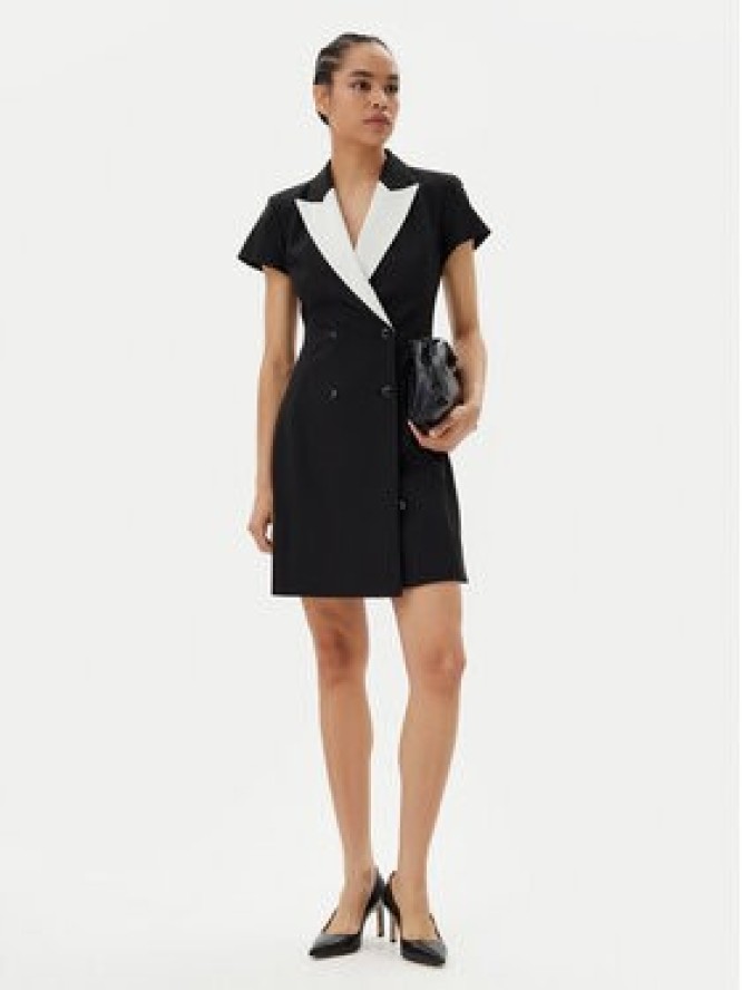 HUGO Sukienka koktajlowa Kazuna 50544765 Czarny Regular Fit