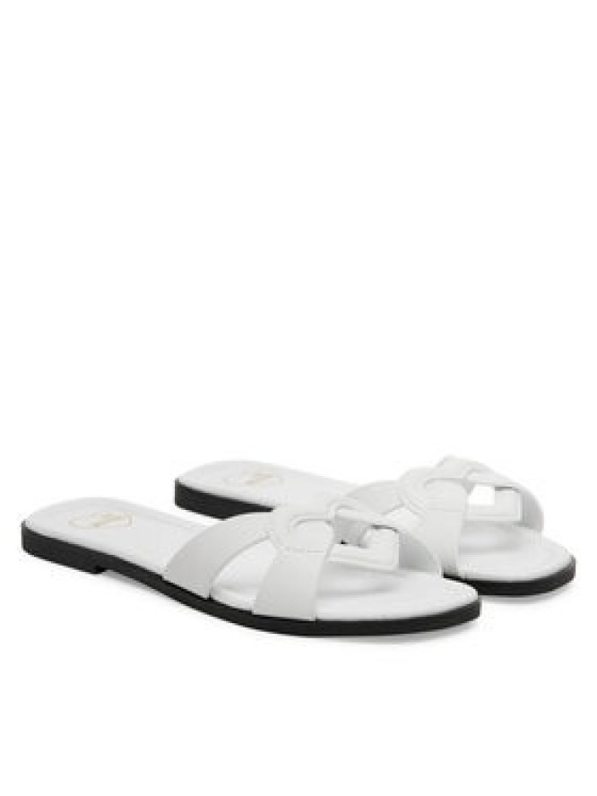 LOVE MOSCHINO Klapki JA28092G1MIA0100 Biały