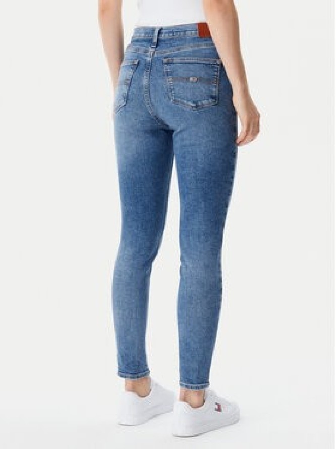 Tommy Jeans Jeansy Nora DW0DW20652 Niebieski Skinny Fit