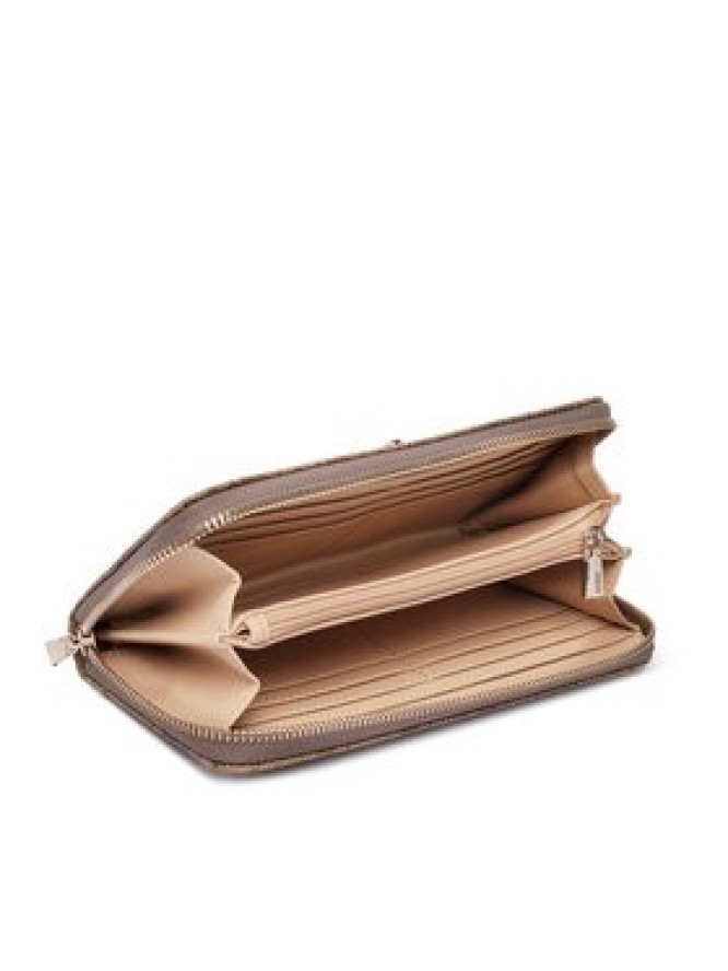 Guess Portfel Yvonne Logo Slg SWSG23 78146 Brązowy