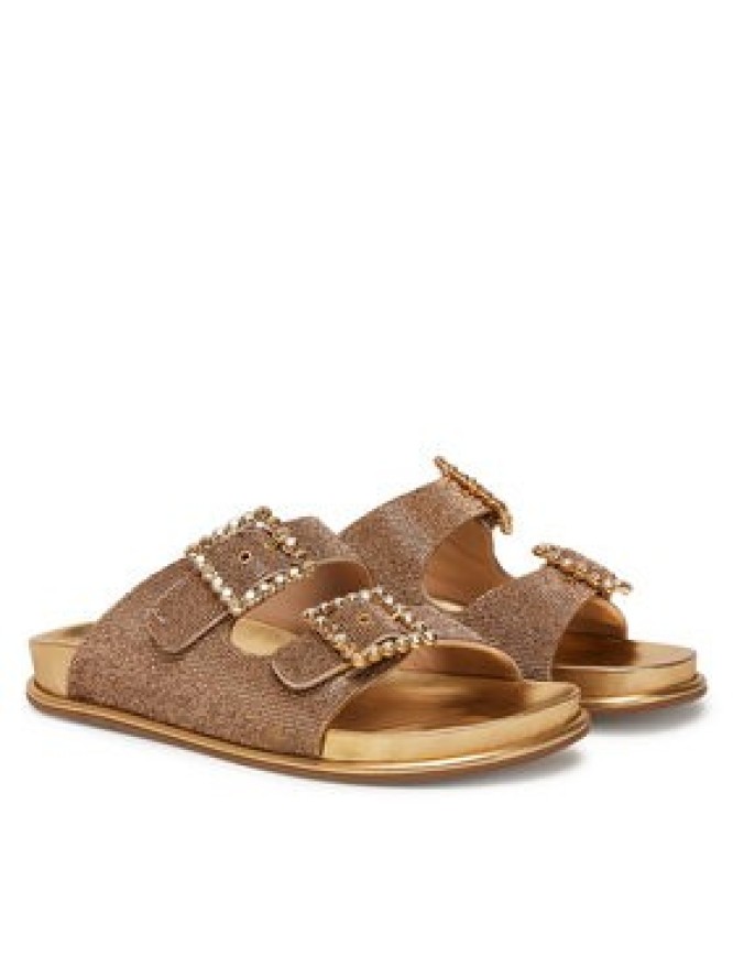 Le Silla Klapki 3771D040MIPPSTD Złoty