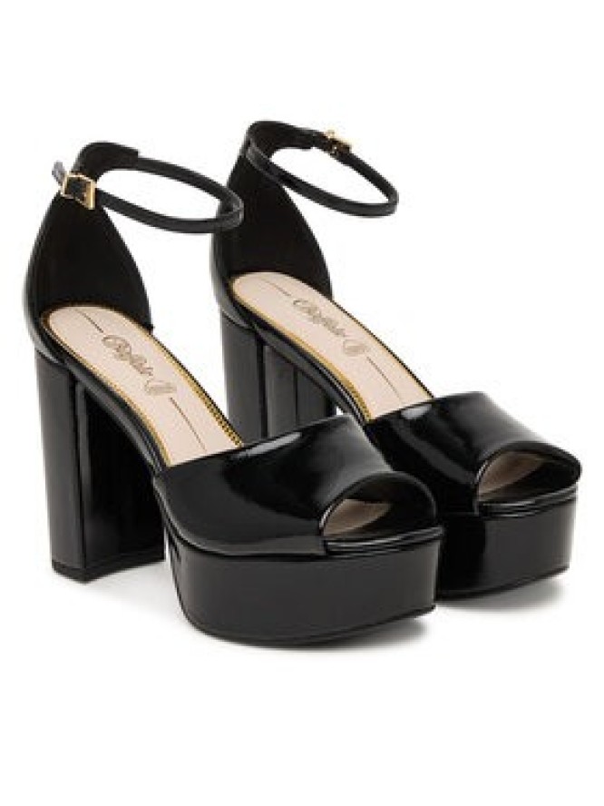 Buffalo Sandały Jessie Neat 1291668 Czarny