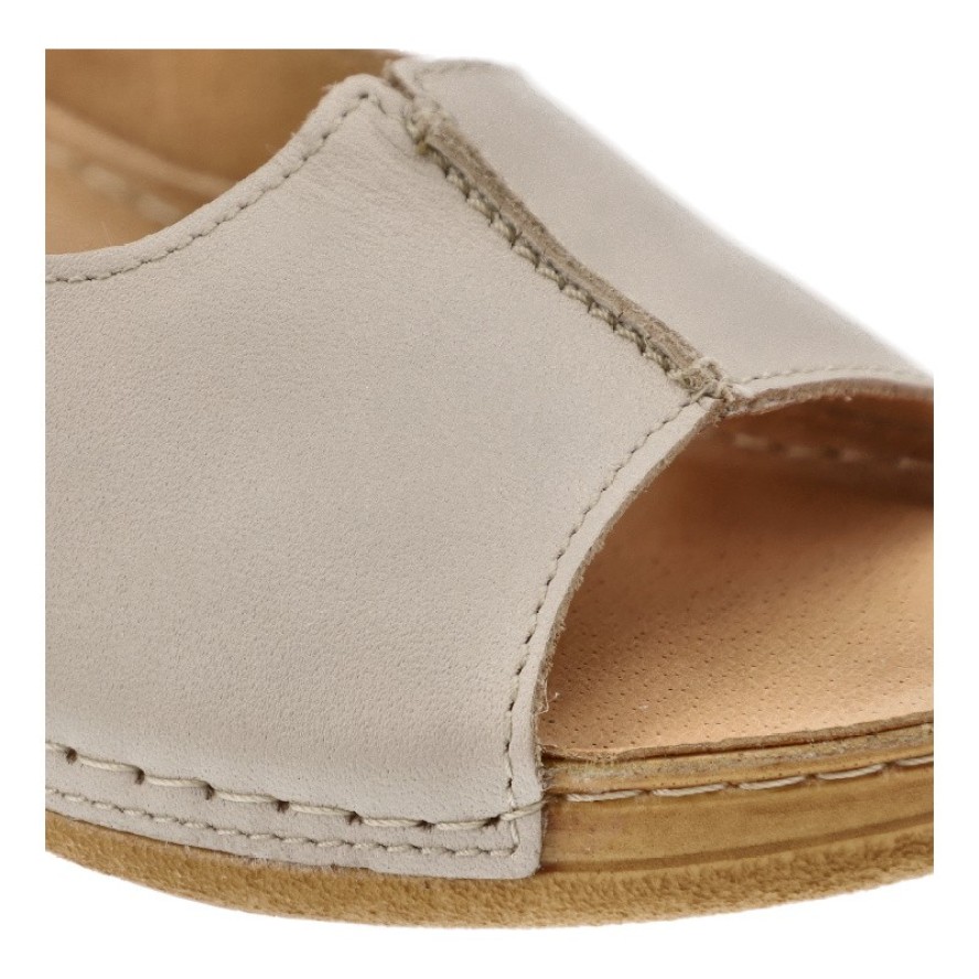 Beżowe Sandały Armodo Wygodne Obuwie Damskie