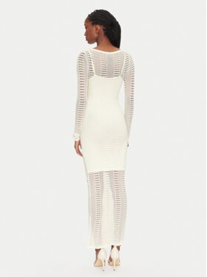 Marciano Guess Sukienka dzianinowa 5GGK45 5869Z Biały Regular Fit