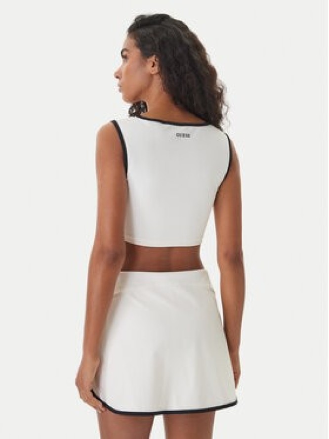 Guess Top V6GP09 K2999 Écru Slim Fit