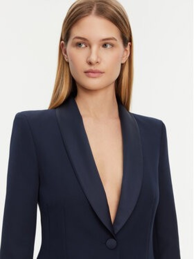 Rinascimento Marynarka CFC0123105003 Granatowy Regular Fit