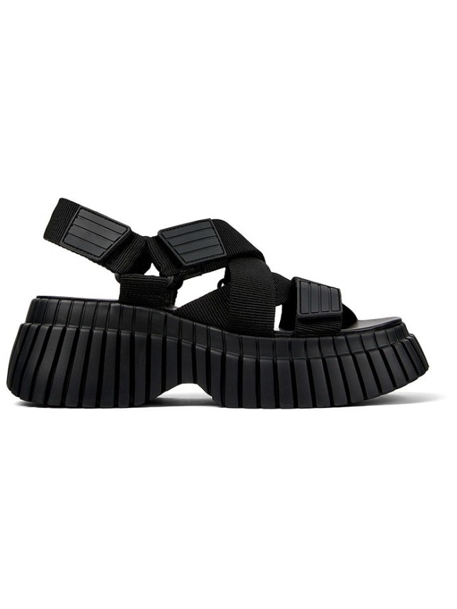 Camper Sandały w kolorze czarnym na obcasie rozmiar: 40