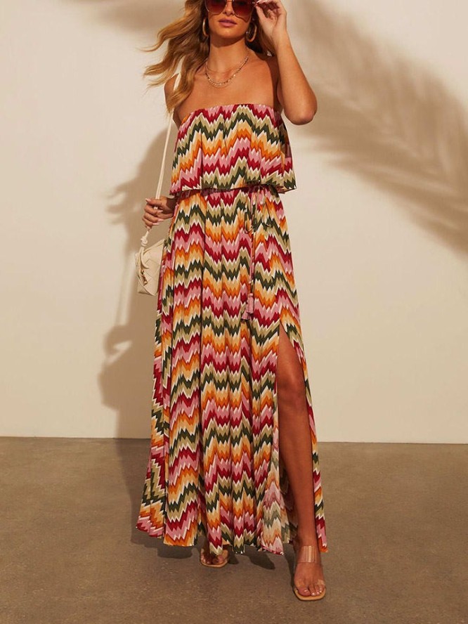 Milan Kiss Sukienka ze wzorem rozmiar: L