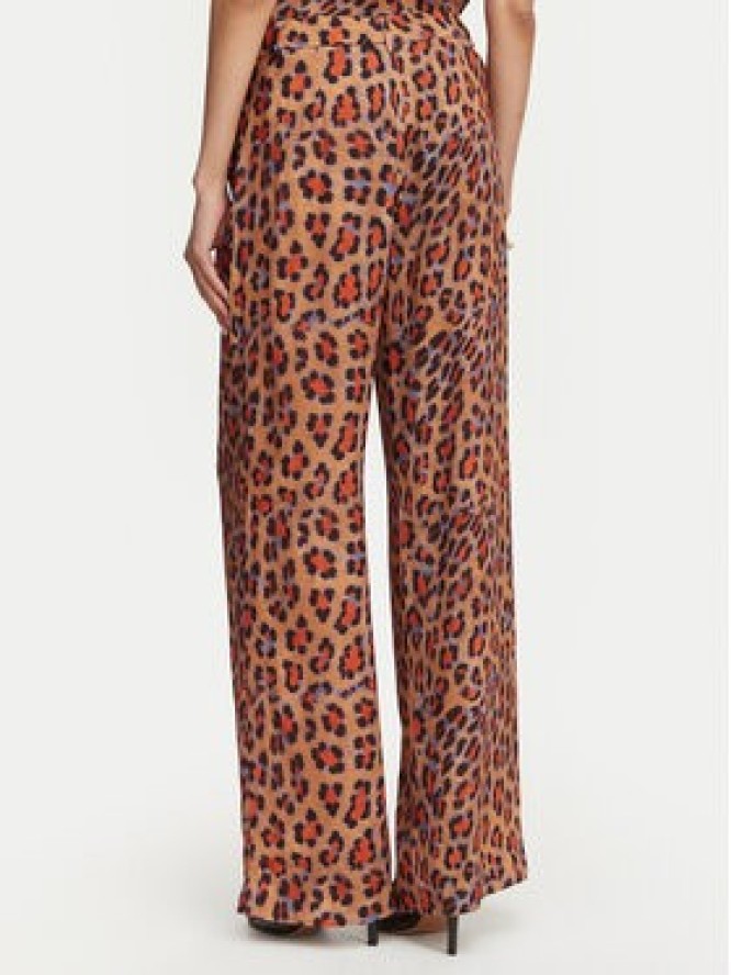 LOLA CASADEMUNT Spodnie palazzo MS2614002 Brązowy Wide Leg
