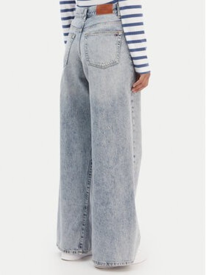 Tommy Hilfiger Jeansy 70's WW0WW48519 Niebieski Wide Leg
