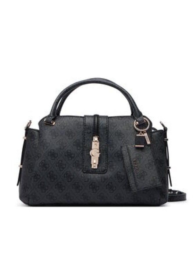 Guess Torebka Yvonne Logo HWSG23 78060 Czarny