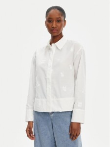 Munthe Koszula Kaseia 252103225229 Écru Regular Fit