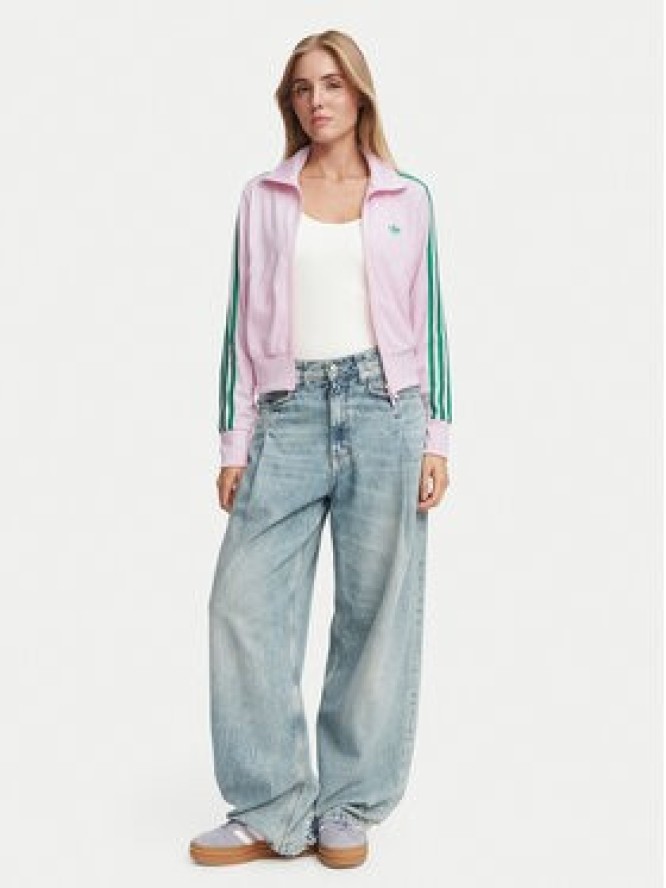 adidas Bluza Firebird Classic KY0885 Różowy jasny Regular Fit