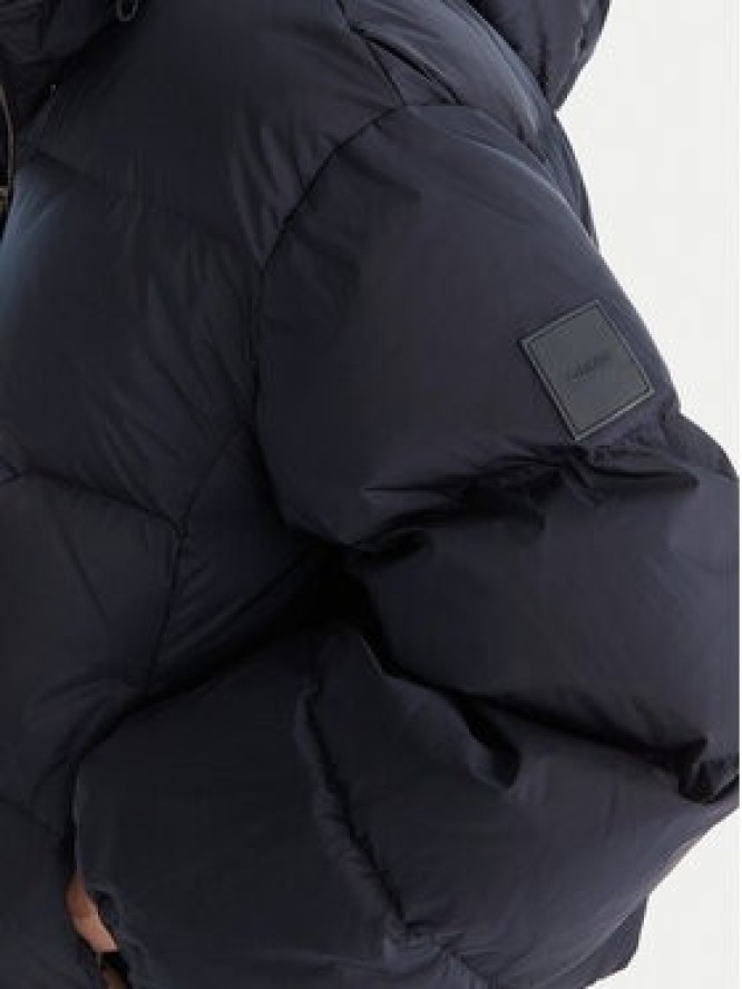 Calvin Klein Kurtka puchowa LV044D525G Granatowy Relaxed Fit