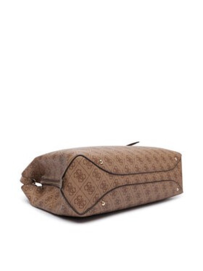 Guess Torebka Yvonne Logo HWSG23 78220 Brązowy jasny