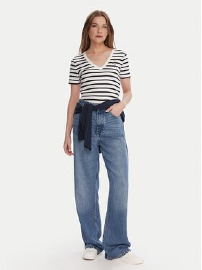 Tommy Hilfiger T-Shirt WW0WW40584 Biały Regular Fit